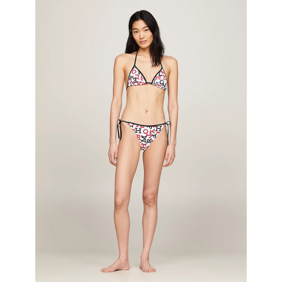 Tommy Hilfiger Γυναικείο μαγιό Essential Print Side Tie Bikini Bottom